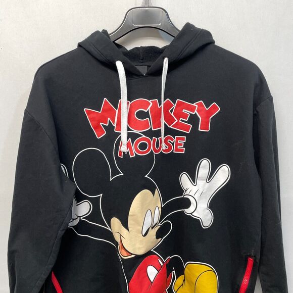 Disney Women Juniors Size XXL 2XL (19) Mickey Mouse Hoodie Sweatshirt M265 -24 - Picture 9 of 15